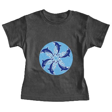 Discover Jumping dolphin Baby Tees