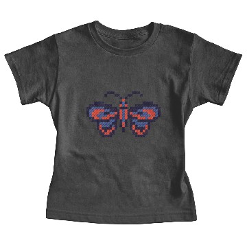 Discover CROSS-STITCH butterfly Baby Tees