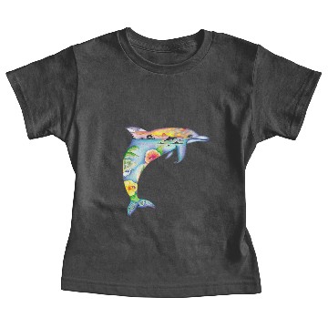 Discover dolphin Baby Tees