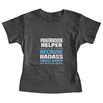 Discover Powerhouse Helper Baby Tees