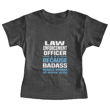 Discover Law Enforcement Officer Baby Tees