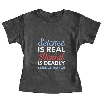 Discover Science Is Real Baby Tees