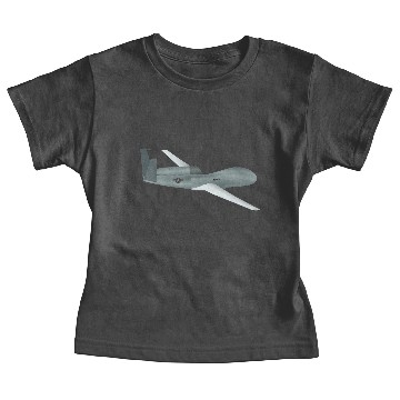 Discover Global Hawk UAV Drone simplified drawing Baby Tees
