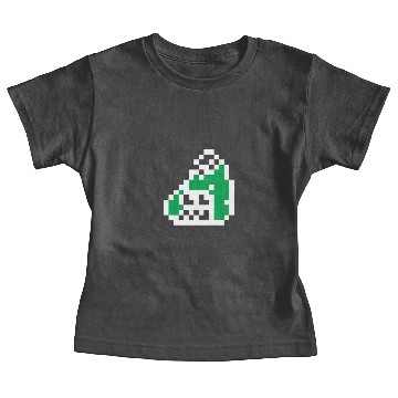 Discover Splatoon Firefin Black 8-Bit FishFry Baby Tees