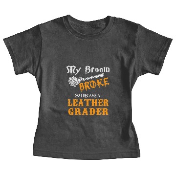 Discover Leather Grader Baby Tees