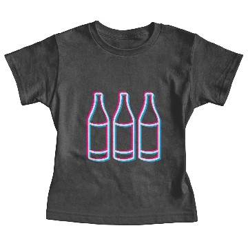 Discover 3 team friends many beer bottle alcohol drink 3d e Baby Tees