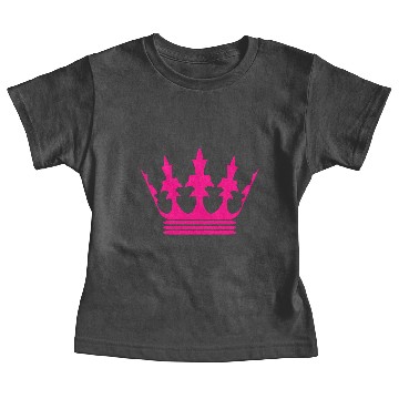 Discover Crown, Princess, King, Queen, Vintage, Label Baby Tees