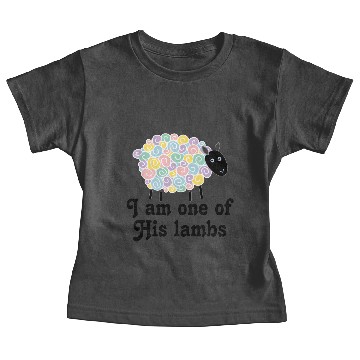 Discover Christian Religious Lamb Kids Baby Tees