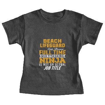 Discover Beach Lifeguard Baby Tees