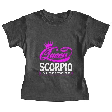 Discover Queen Scorpio Baby Tees