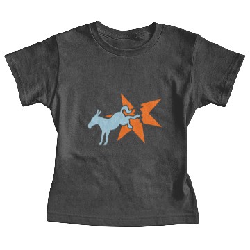Discover Starburst Donkey Baby Tees