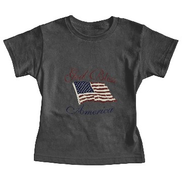 Discover God Bless America Baby Tees