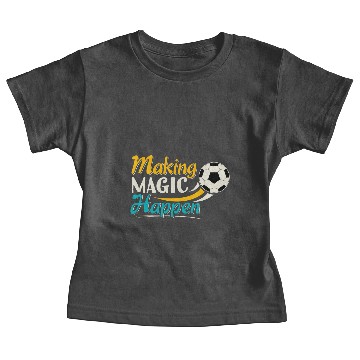 Discover Soccer Making Magic Happen Sleeveless Baby Tees