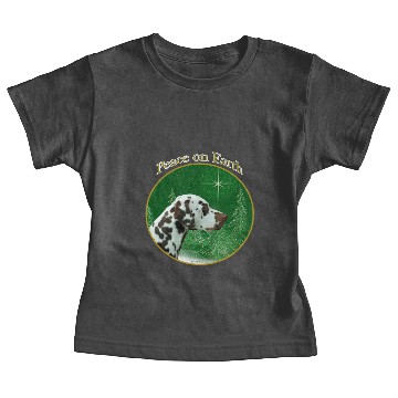 Discover Dalmatian (liver) Peace Baby Tees