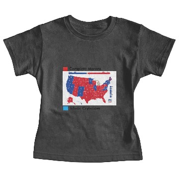 Discover Election Map Funny Baby Tees