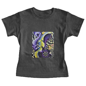 Discover I need space - optical illusion design Baby Tees