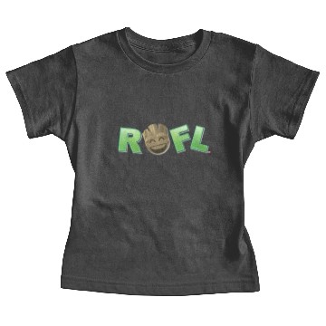 Discover ROFL Groot Emoji Baby Tees