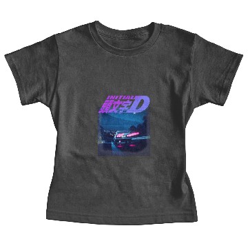 Discover Initial D Neon AE86 Baby Tees