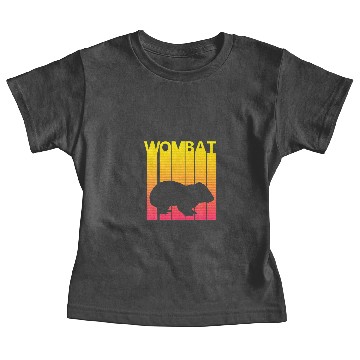Discover Wombat Animal Retro Costume Baby Tees
