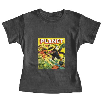 Discover 1940's PLANET COMICS SCI FI Baby Tees