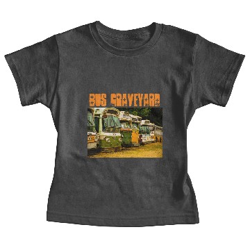 Discover Bus Graveyard Men's Basic Hooded Baby Tees