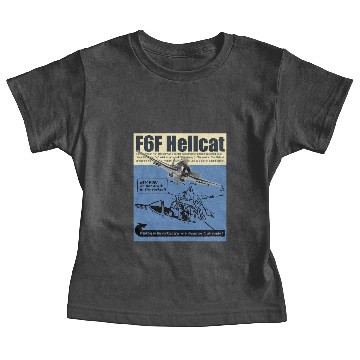 Discover Aviation Art  “F6F Hellcat" Baby Tees
