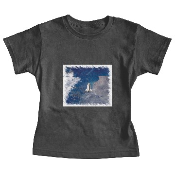 Discover NASA Space Shuttle Endeavour STS-113 Earth Orbit Baby Tees
