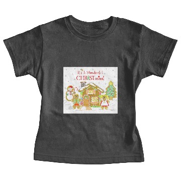Discover Gingerbread Candyland  - Youth Baby Tees