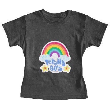 Discover Totally 80s rainbow Baby Tees