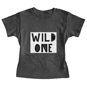 Discover My Kid "Wild One" One Piece Unique Funny Baby Tees