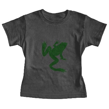 Discover Dark Green Froggy Baby Tees