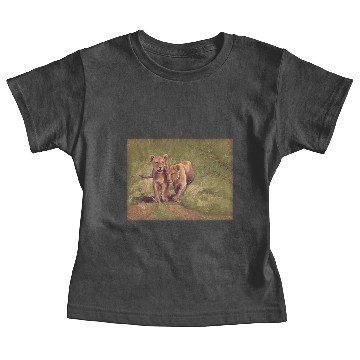Discover Lion Cubs Baby Tees
