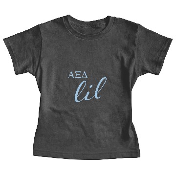 Discover Alpha Xi Delta Lil Script Sweat Baby Tees