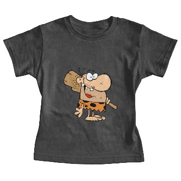 Discover Caveman With Club Baby Tees