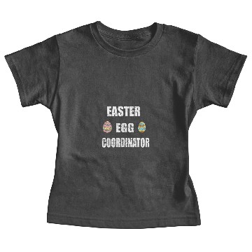 Discover Funny Easter Sunday, Cool Easter Egg Coordinator Baby Tees