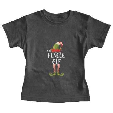 Discover the funcle elf Baby Tees