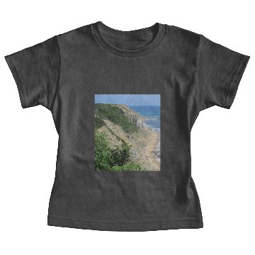Discover Mohegan Bluffs Block Island Baby Tees
