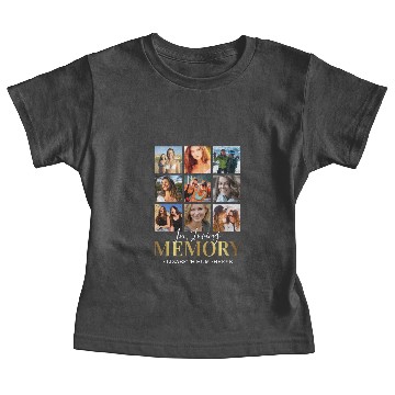 Discover In Loving Memory Funeral Photo Baby Tees