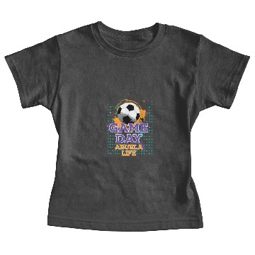 Discover Soccer Game Day ABUELA Life Baby Tees
