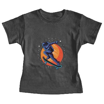Discover Astronaut Astro Skate Run Baby Tees