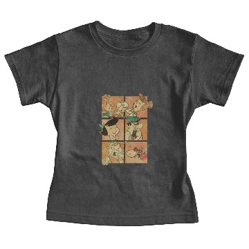 Discover The Flintstones | Flintstones & Rubbles Comic Baby Tees