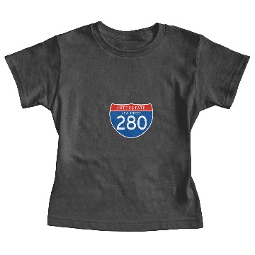 Discover Interstate Sign 280 - New Jersey Baby Tees
