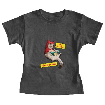 Discover Cranky Devil Cat Baby Tees