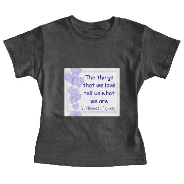 Discover St Thomas Aquinas Baby Tees