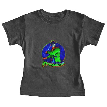 Discover Halloween Horror Mask Zombie Murderer Slasher T-Sh Baby Tees