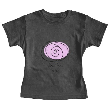 Discover Rose Lilac 'Text' Baby Tees