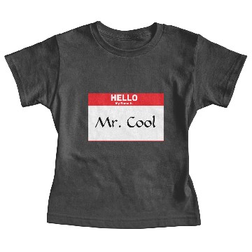 Discover Name Tag, Mr. Cool Baby Tees