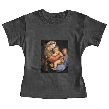 Discover Madonna Della Sedia Baby Tees