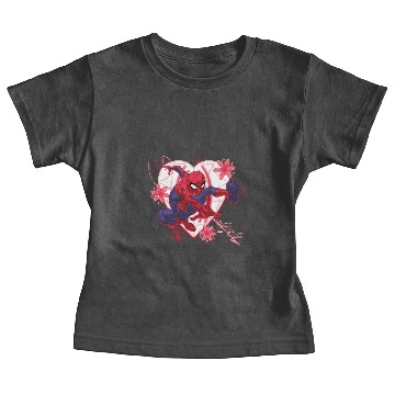 Discover Spider-Man Valentine | Be Mine Baby Tees