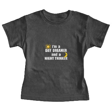 Discover I'm A Day Dreamer And A Night Thinker Introver Baby Tees